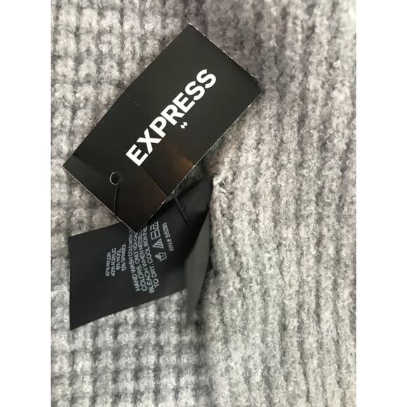 (O) Express Women's Winter Scarf Gray Lot of 2 - Picture 7 of 7